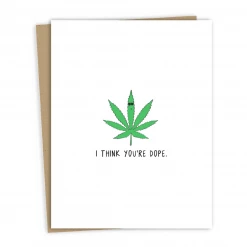 Rockdoodles Greeting Cards You're Dope Card