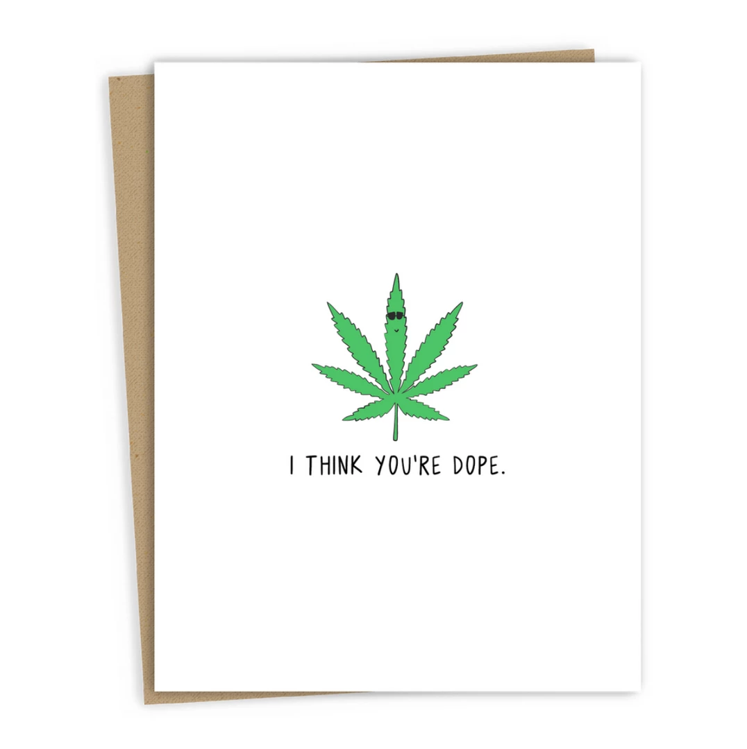 Rockdoodles Greeting Cards You're Dope Card 3 Rockdoodles Greeting Cards You're Dope Card
