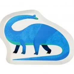 Talking Tables Party Dinosaur Shaped Plates - 12 Pack