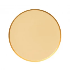 Oh Happy Day Party Shop Gold Paper Plates - Set Of 8
