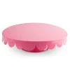 Cakewalk Tableware Pink Metal Cake Stand 1 Cakewalk Tableware Pink Metal Cake Stand