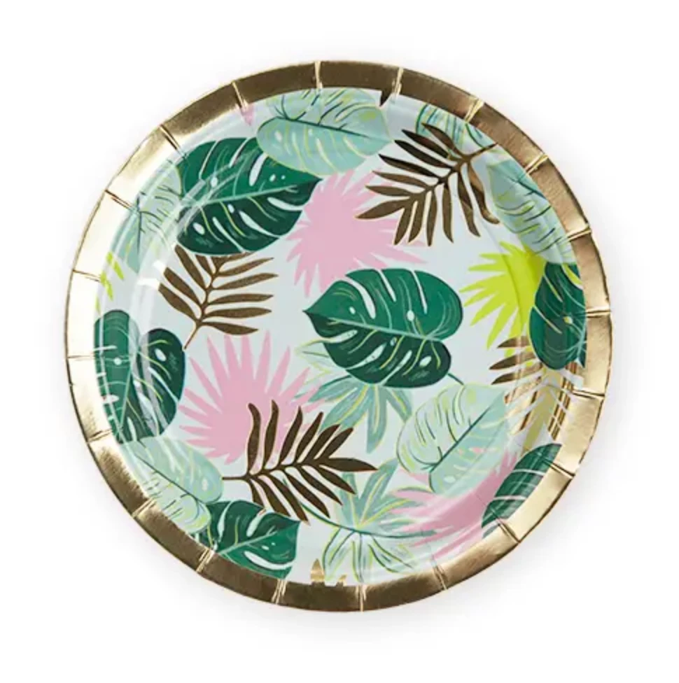 Cakewalk Monstera Appetizer Plate 3 Cakewalk Monstera Appetizer Plate
