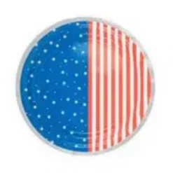 Cakewalk Tableware Stars & Stripes Appetizer Plate - Set Of 8