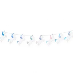 Cakewalk Iridescent Unicorn Garland Banners And Backdrops