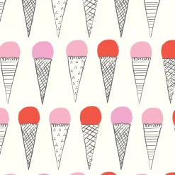 Mr. Boddington's Studio Afternoon At The Gelateria Gift Wrap Sheet Gift And Favor Supply