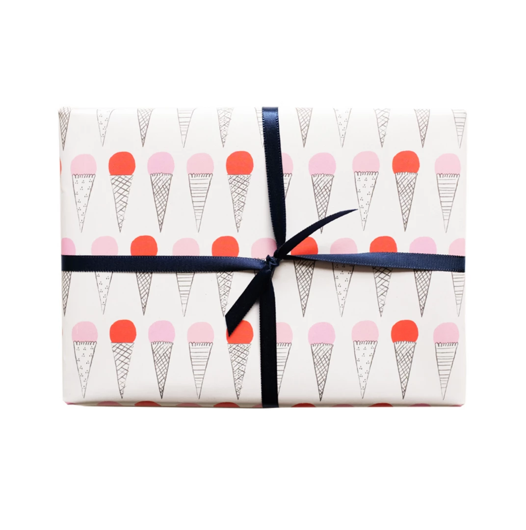 Mr. Boddington's Studio Afternoon At The Gelateria Gift Wrap Sheet Gift And Favor Supply 3 Mr. Boddington's Studio Afternoon At The Gelateria Gift Wrap Sheet Gift And Favor Supply