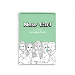 Party Mountain Paper Co New Girl Colouring Book Books/Zines/Workbooks