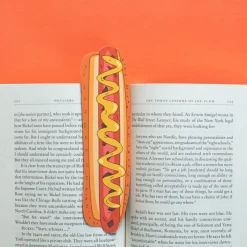 Humdrum Paper Hot Dog Bookmark (it's Die Cut!)