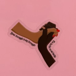 GRL Collective Your Struggle Is My Struggle Vinyl Sticker Stickers