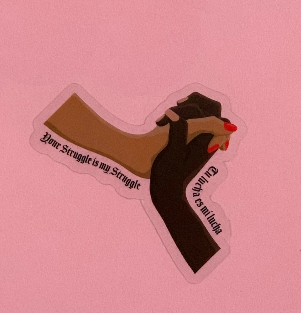 GRL Collective Your Struggle Is My Struggle Vinyl Sticker Stickers 3 GRL Collective Your Struggle Is My Struggle Vinyl Sticker Stickers