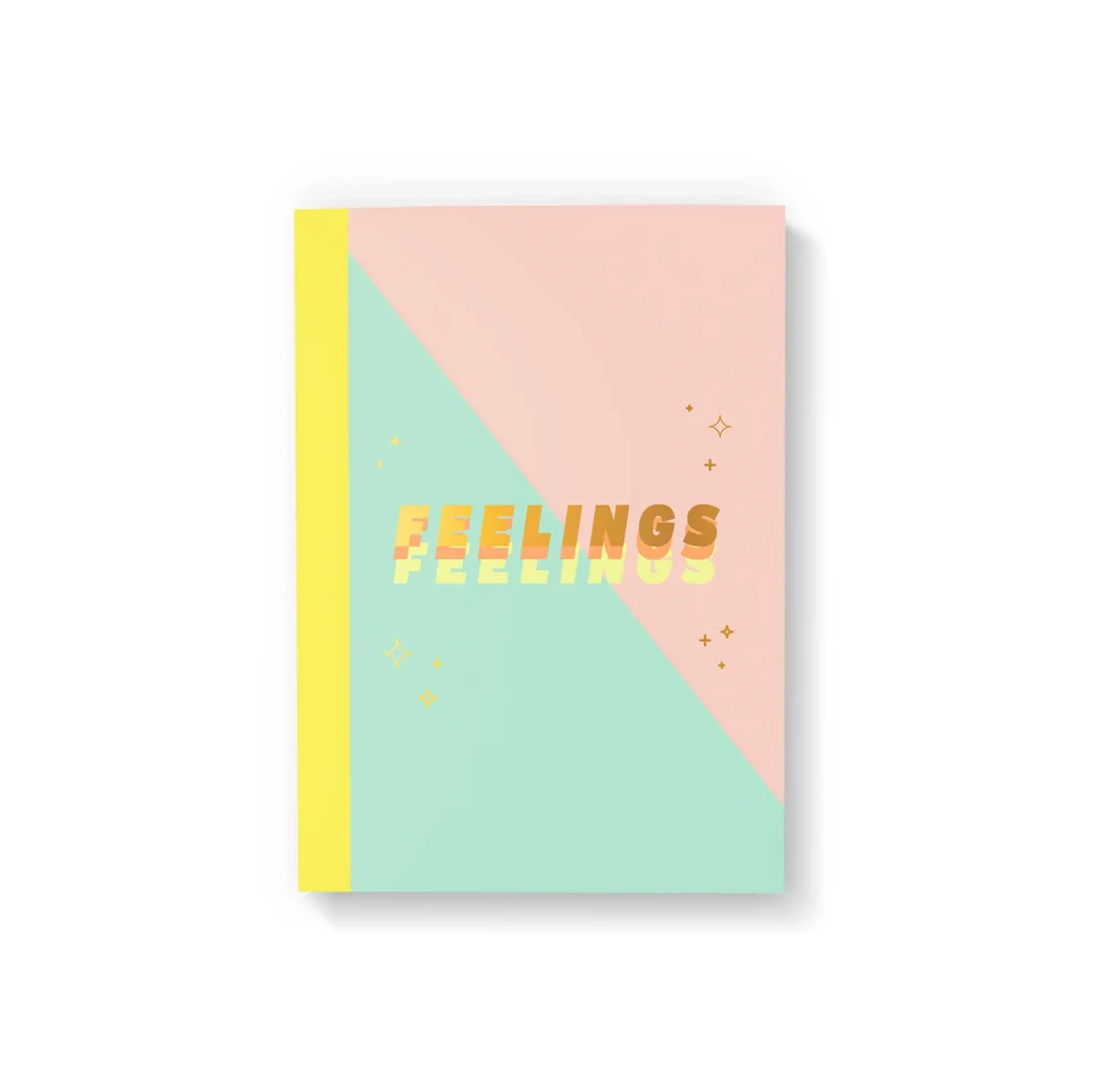 Party Mountain Paper Co Feelings Notebook Notebooks + Notepads 3 Party Mountain Paper Co Feelings Notebook Notebooks + Notepads