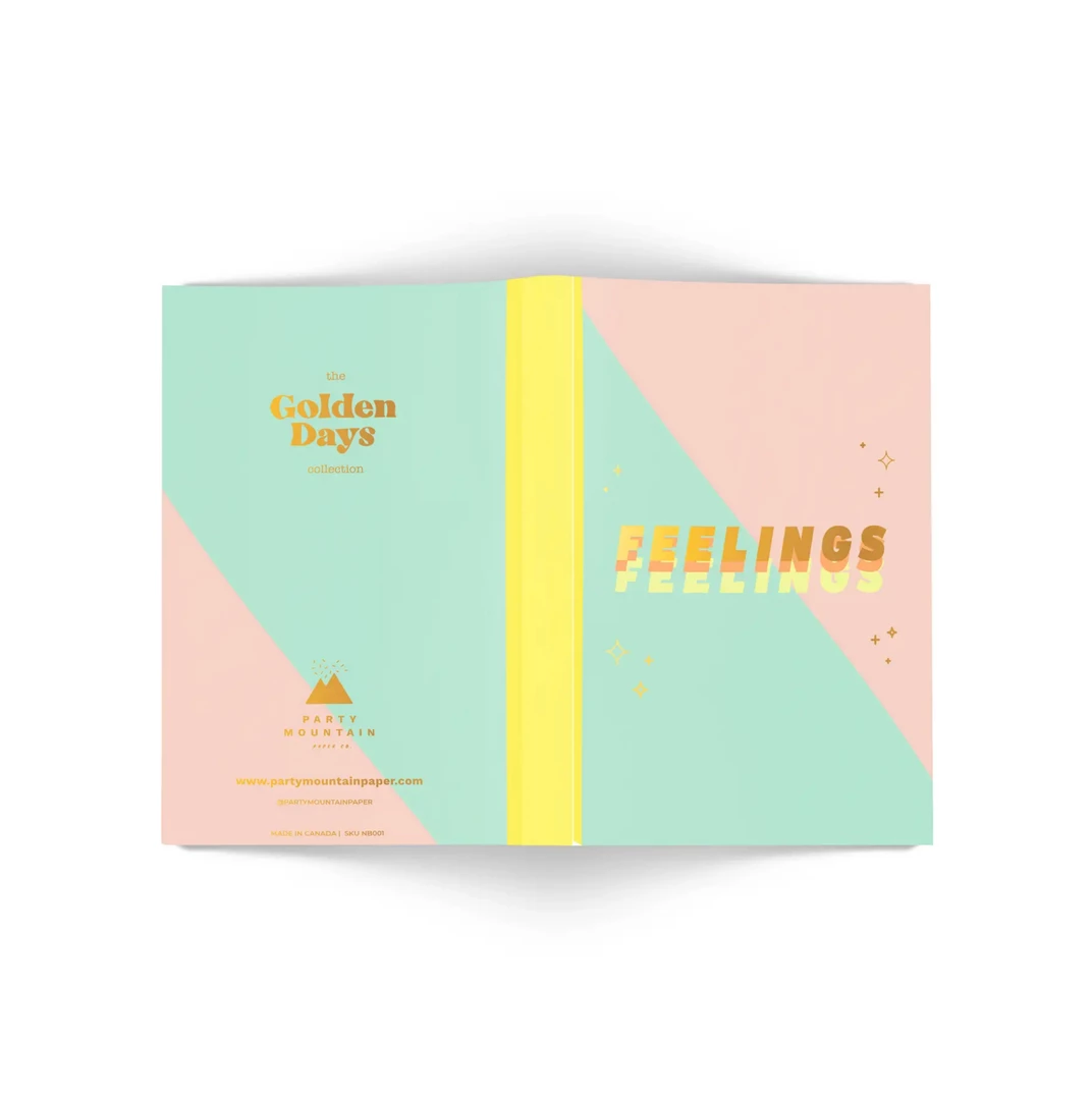 Party Mountain Paper Co Feelings Notebook Notebooks + Notepads 4 Party Mountain Paper Co Feelings Notebook Notebooks + Notepads
