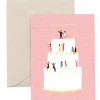 Carolyn Suzuki Wedding Cake - Greeting Card Birthday