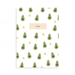 Deals Party Art Community Store 48 A Jar Of Pickles Notebooks + Notepads Avocado Pocket Grid Notebook