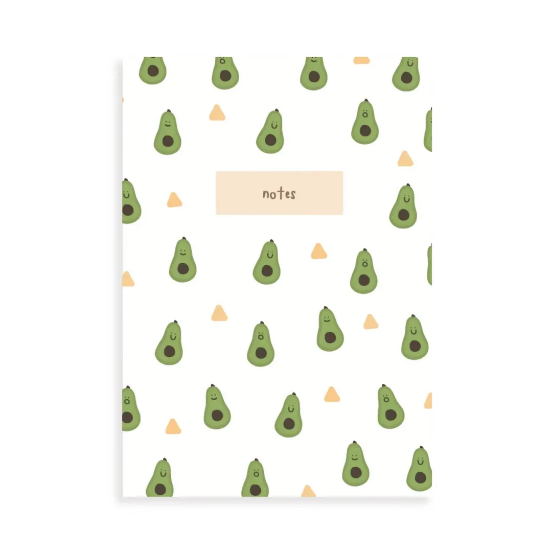 A Jar Of Pickles Notebooks + Notepads Avocado Pocket Grid Notebook 3 A Jar Of Pickles Notebooks + Notepads Avocado Pocket Grid Notebook
