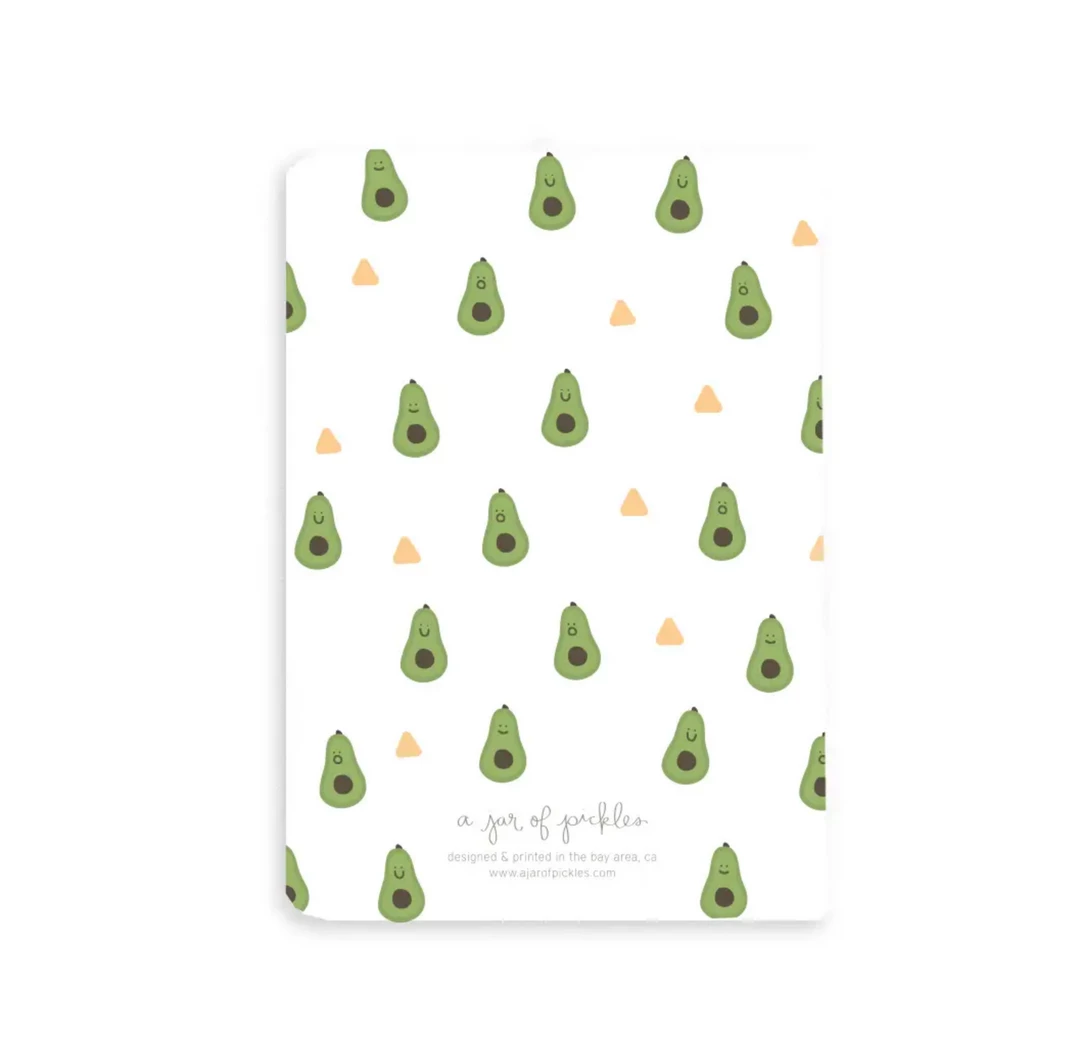 A Jar Of Pickles Notebooks + Notepads Avocado Pocket Grid Notebook 5 A Jar Of Pickles Notebooks + Notepads Avocado Pocket Grid Notebook