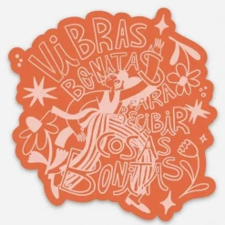 Jen Zeano Designs Vibras Bonitas Sticker Stickers