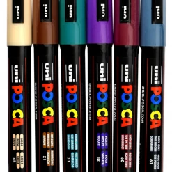 Pens + Pencils Posca 5M Market Set - Bold