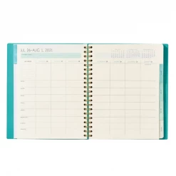 Paper Source 2021-22 Family Abstract Watercolor Weekly Planner