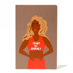Be Rooted Notebooks + Notepads Trust The Journey - Slim Journal