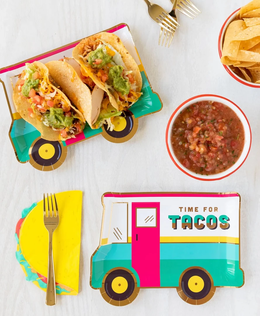 My Mind's Eye Taco Shaped Napkins 4 My Mind's Eye Taco Shaped Napkins