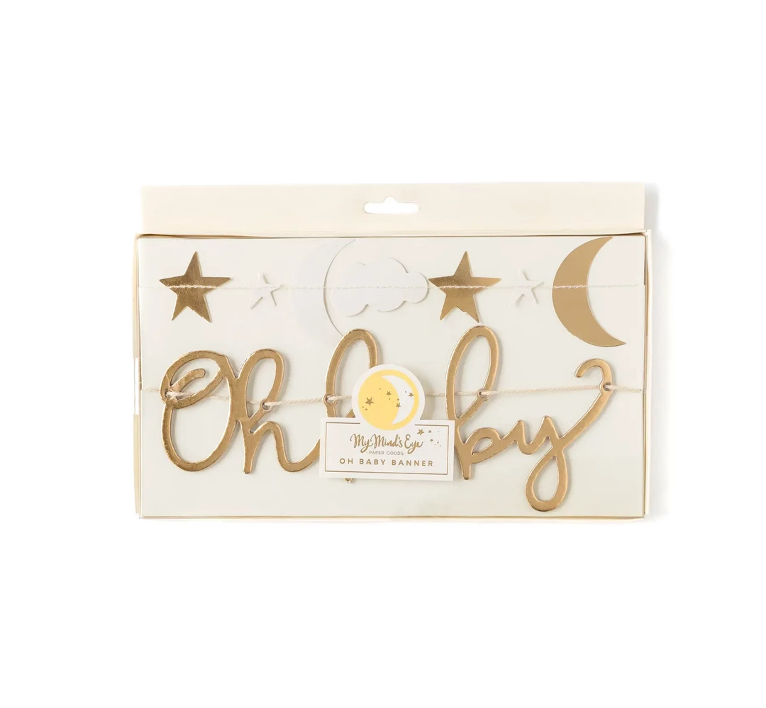 My Mind's Eye Oh Baby Banner Set 3 My Mind's Eye Oh Baby Banner Set