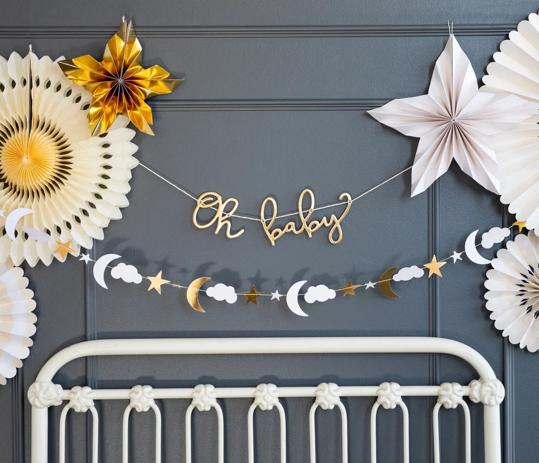 My Mind's Eye Oh Baby Banner Set 4 My Mind's Eye Oh Baby Banner Set