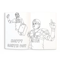 Party Mountain Paper Co The Office Coloring Book Books/Zines/Workbooks