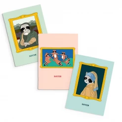 Party Mountain Paper Co Trash Museum Notebook Set