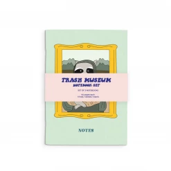 Party Mountain Paper Co Trash Museum Notebook Set