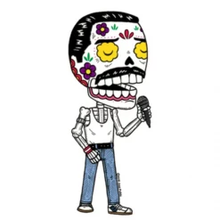 Fresh Prints Freddie Mercury Sticker