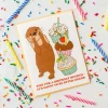 Ilootpaperie Otter Chaos Birthday Card