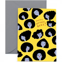 Carolyn Suzuki New Hoops - Birthday Card