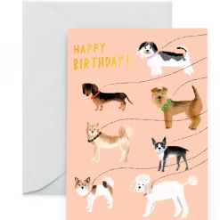 Carolyn Suzuki Out For A Walk - Birthday Card