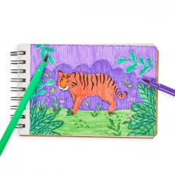 OOLY Brilliant Brush Markers - Set Of 12 Fun Stuff