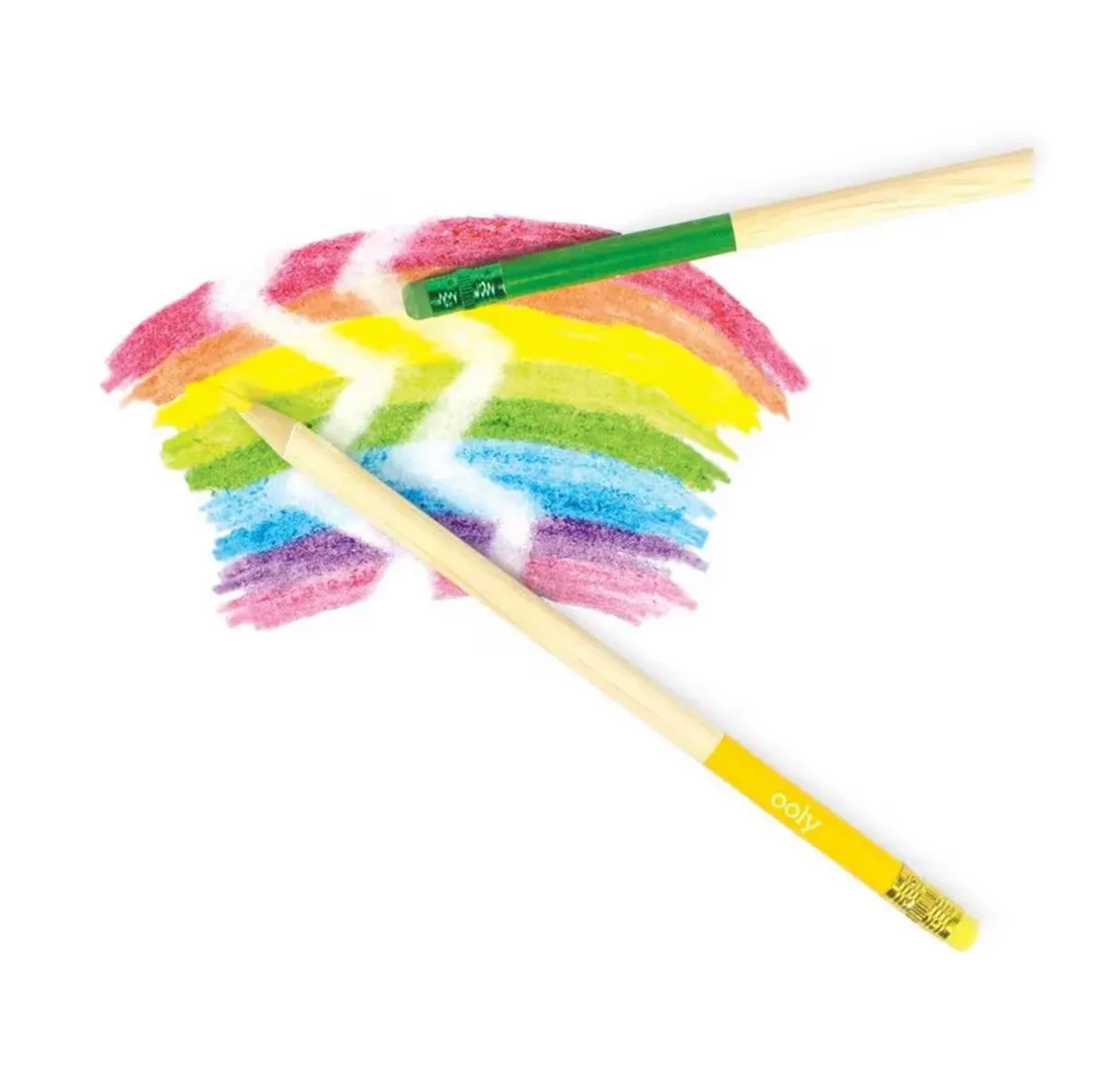 OOLY Un-Mistake-Ables! Erasable Colored Pencils 4 OOLY Un-Mistake-Ables! Erasable Colored Pencils