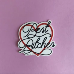 A Shop Of Things Best Bitches Sticker