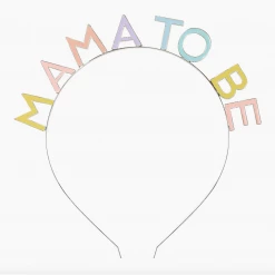Talking Tables Mama To Be Pastel Metal Headband