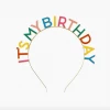Talking Tables Rainbow 'Its My Birthday' Metal Headband Gift And Favor Supply