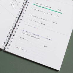 Poketo Calendars + Planners Daily Weekly Monthly Planner Small In Curves