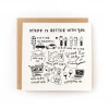 Kwohtations Cards Greeting Cards Stuff Is Better With You Card