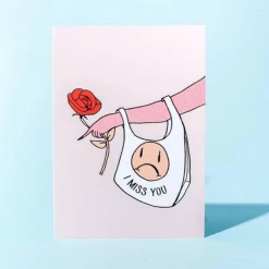 Valfre Greeting Cards I Miss U Greeting Card