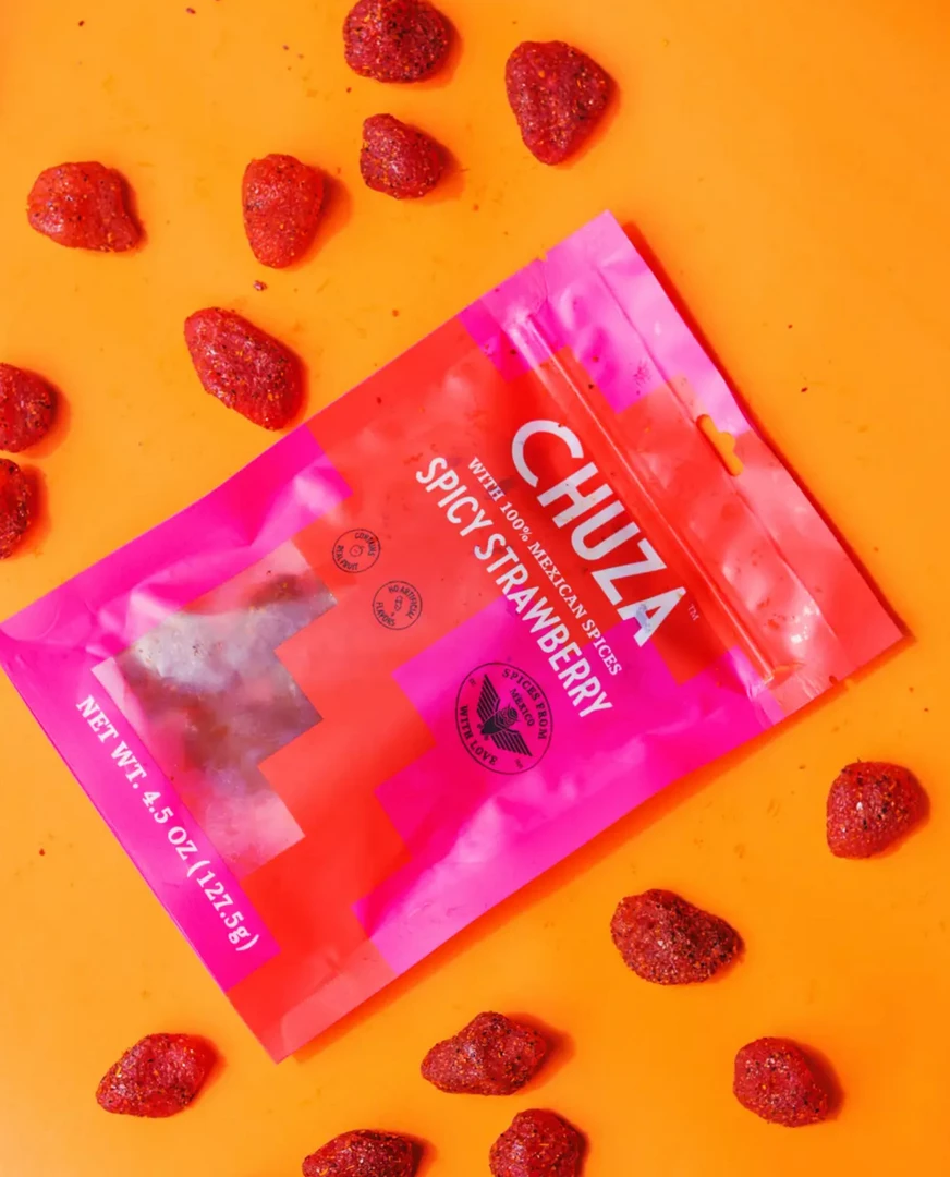 CHUZA Spicy Strawberry Fruit Snack 3 CHUZA Spicy Strawberry Fruit Snack