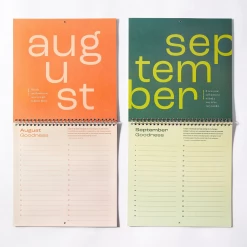 Free Period Press Calendar Of Good: A Gratitude Calendar Calendars + Planners