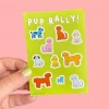 The Peach Fuzz Pup Rally Sticker Sheet 2 The Peach Fuzz Pup Rally Sticker Sheet