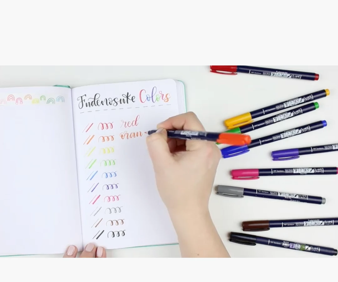 Tombow Fudenosuke Brush Pen 4 Tombow Fudenosuke Brush Pen