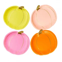 Talking Tables Pumpkin Plates - 8 Pack