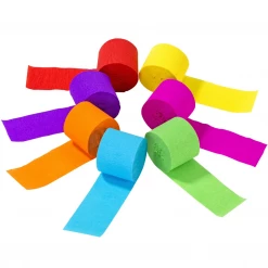 Talking Tables Rainbow Party Streamers - 7 Pack Banners And Backdrops