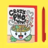 Turtle's Soup Love & Friendship Crazy Pho You Love Card