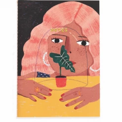 Carolyn Suzuki ALOCASIA - CANVAS NOTEBOOK Notebooks + Notepads